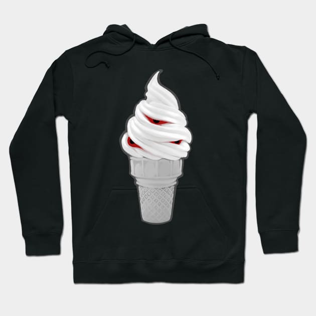 Eyescream Icecream Cone Hoodie by Gravemud